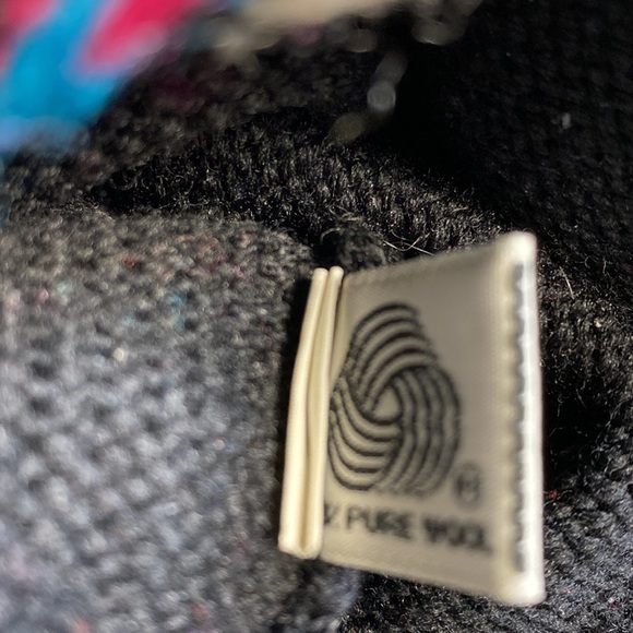 Fair Isle Stowe Woolens Vermont 100% Wool Vintage 1980’s Made In USA - Picture 10 of 11